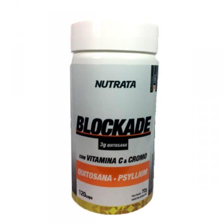 Vitaminas E Mineirais Blockade Quitosana Nutrata 120 Cápsulas De 600mg