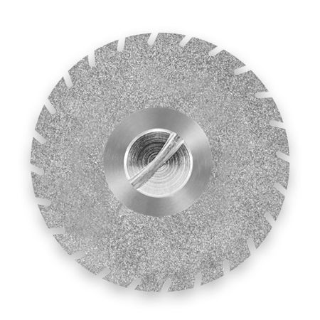 Disco Diamantado Duplface Total 19x0,15mm Serrilhado - American Burrs