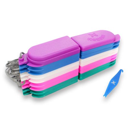 80.04.002 Caixa Para Elástico Ortodôntico Intraoral/extraoral Multicolor - Morelli