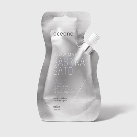 Máscara Facial de Argila Iluminadora Sabrina Sato By Océane - Glow Mask 35ml