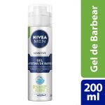 Gel de Barbear Nivea Men Sensitive 0% Álcool Pele Sensível com 200ml