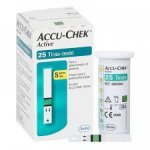 ACCU CHEK ACTIVE C 25 TIRAS