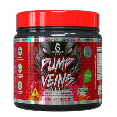 Pump Veins Maçã Verde 300g Demons Lab