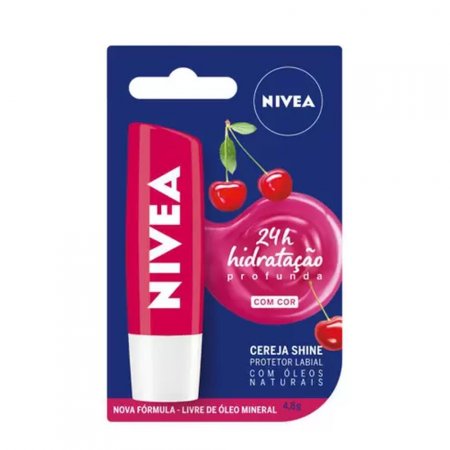 Protetor Labial Nivea Cereja 4,8g