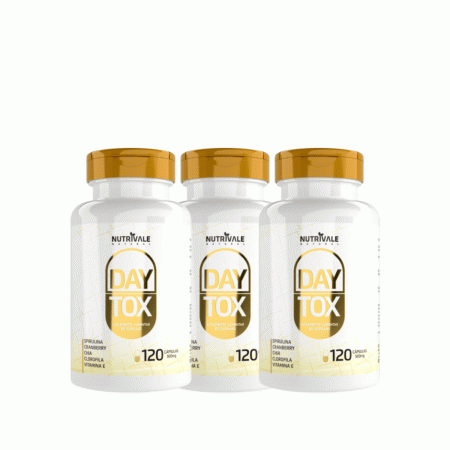Detox Daytox 120 Capsulas 500 Mg 3 Unidades - Linduras