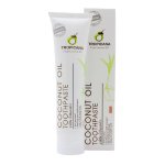 Creme Dental Orgânico de Óleo de Coco, Vegano e com Ingredientes Naturais- 20g - Travel size