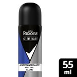 Desodorante Rexona Clinical Men Aerosol Masculino com 55ml