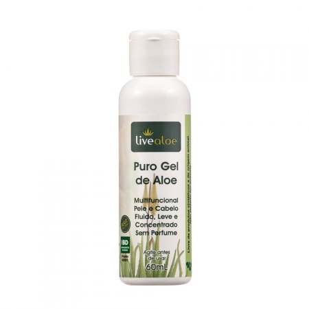 Puro Gel Multifuncional Livealoe Natural de Aloe 60ml