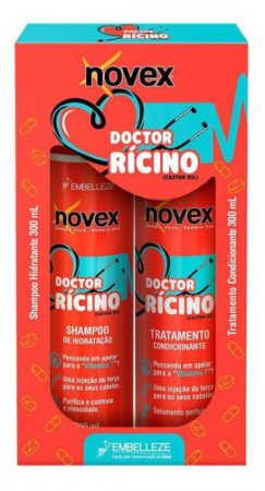 Novex Kit Shampoo E Condicionador Doctor Rícino