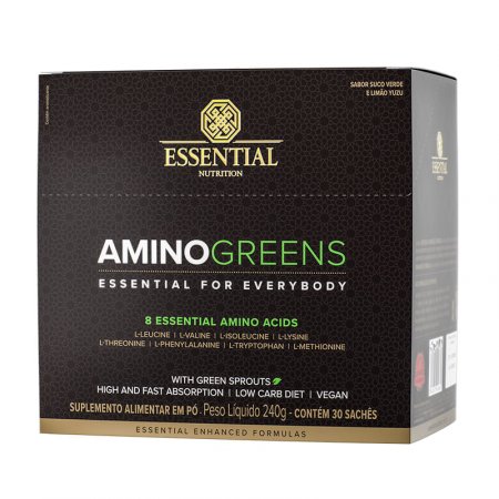 Amino Greens 240g - Essential Nutrition