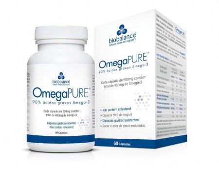 Omegapure Biobalance - 60 Cápsulas - Omega Pure da Alemanha