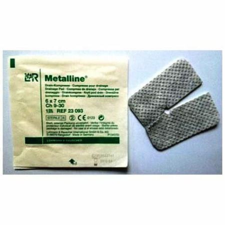 Metalline - Traqueostomia - 6X7Cm - 23093