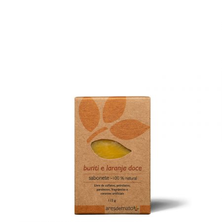 Sabonete Sólido Buriti E Laranja Doce 115G Ares De Mato