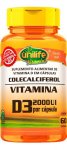 Vitamina D3 2000 Ui 470mg 60 Cápsulas - Unilife - A