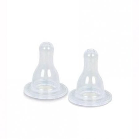 Bico de Mamadeira em Silicone 2 Unidades Lolly