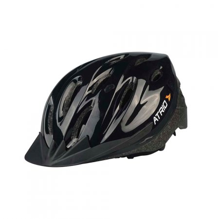 Capacete para Ciclismo MTB Alças Ajustáveis e 19 Entradas de Ar Preto Atrio Tam. G - BI003