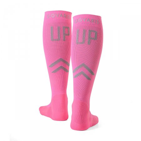 Meia de Compressão Pink Neon M1 UP17