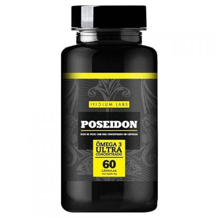Poseidon Ômega 3 ultra concentrado   60 cápsulas   Iridium Labs