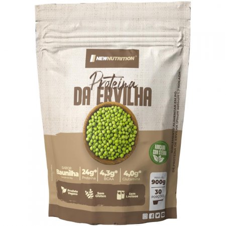 Proteína Isolada da Ervilha 900g Baunilha NEWNUTRITION