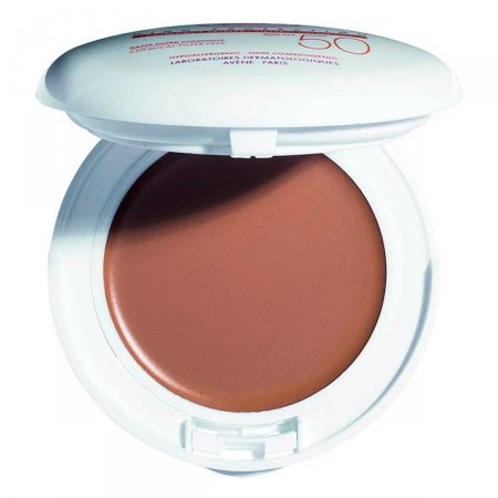 Protetor Solar Facial Compacto Avène Cor Doré Pele Morena FPS 50 com 10g