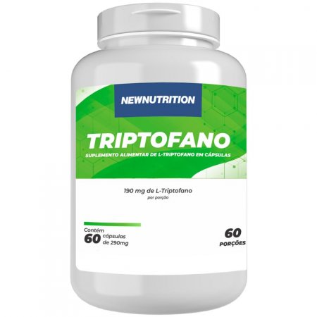 Triptofano 190mg - 60 Cápsulas NEWNUTRITION
