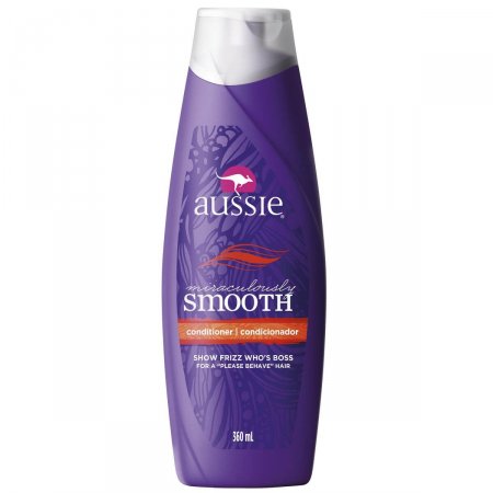 Condicionador Aussie Miraculously Smooth Antifrizz com 360ml