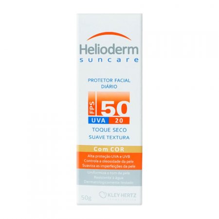 Helioderm Kley Hertz facial Fps50 Toque Seco  50g