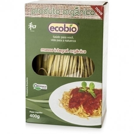 Macarrão Integral Orgânico Ecobio 400g