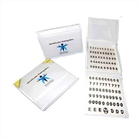 Numerador Para Radiologia 7 Mm - Niquelado