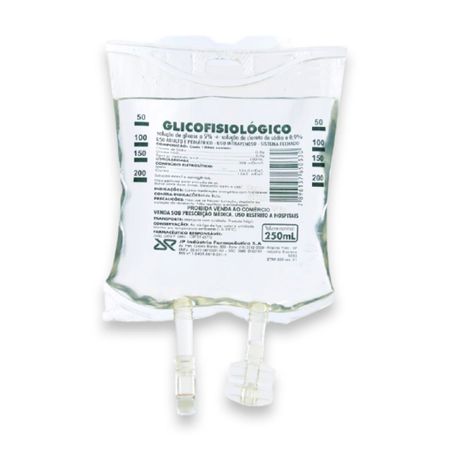 Soro Fisiológico 0,9% Bolsa 250ml - JP Indústria