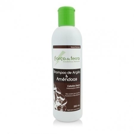 Shampoo Força da Terra de Argila e Amêndoas 250ml