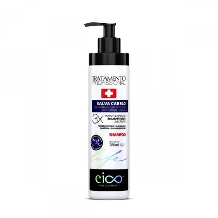 Shampoo Eico Life Salva Cabelo com 280ml