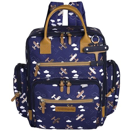 Mochila Maternidade Urban Avião - Masterbag MB12AVI313 MOCHILA URBAN AVIÃO