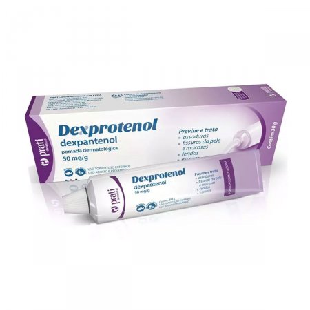 Dexprotenol 50mg/g Pomada com 30g