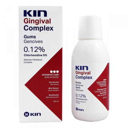 Enxaguante Antisséptico Bucal Kin Gingival Complex com 250ml