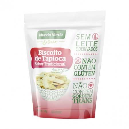 Biscoito de Tapioca Tradicional Mundo Verde Seleção 50g