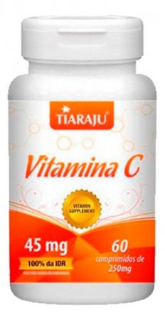 Vitamina C 250mg 60 Cápsulas - Tiaraju - A