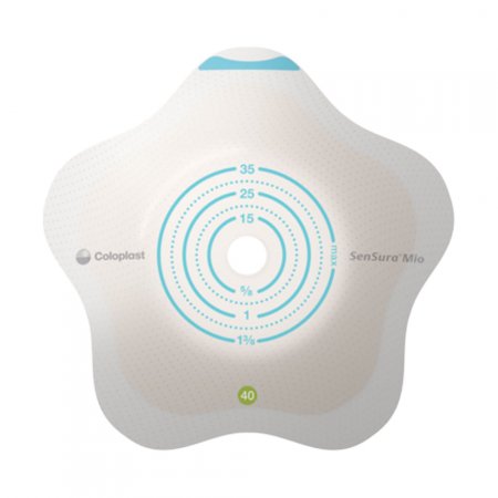 SenSura® Mio Base Adesiva Concave 40mm Recortável 10-35mm