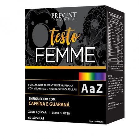 Testo Femme A/Z 60 cáps - Prevent Pharma