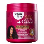 Máscara de hidratação sos cachos mais poderosos salon line