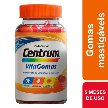 Suplemento Vitamínico Centrum VitaGomas de A a Zinco com 60 gomas