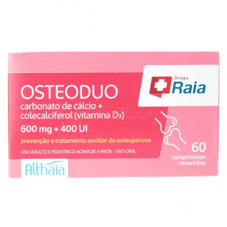 Osteoduo Droga Raia 600+400UI