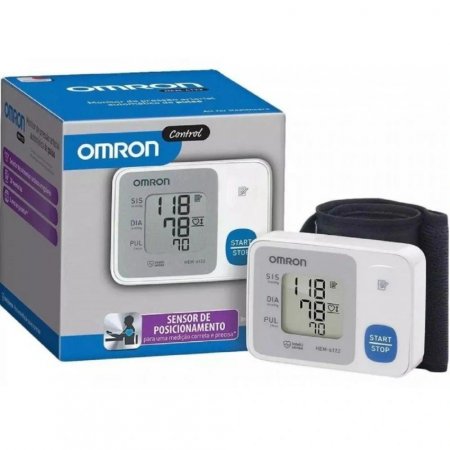 Aparelho de Pressão Dgital Pulso Omron HEM-6124