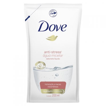 Refil Sabonete Líquido Dove Micelar Anti-Stress com 200ml