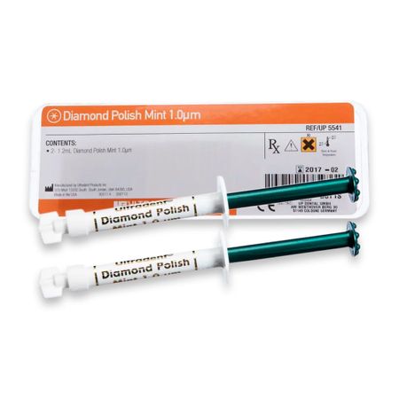 Diamond Polish Mint 1.0 - Ultradent Pasta de Polimento Diamond Polish Mint 1.0 com 2x1,2 Ml - Ultradent