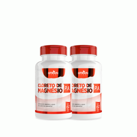 Cloreto De Magnesio + P.A. 02 Unidades C/60cáps - Linduras