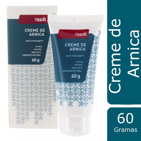 Creme de Arnica Needs para Massagem com 60g