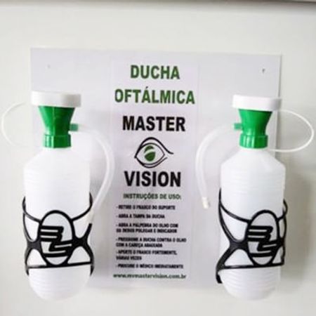 Kit Lava Olhos De Emergência - Ducha Oftálmica