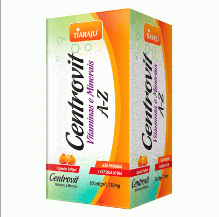 CENTROVIT 550MG 60 CAPS - TIARAJU