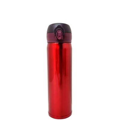Garrafa Térmica de Inox 450ml - Vermelho